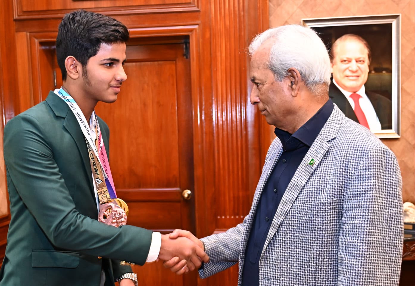 Arham Khan recognized for international achievements